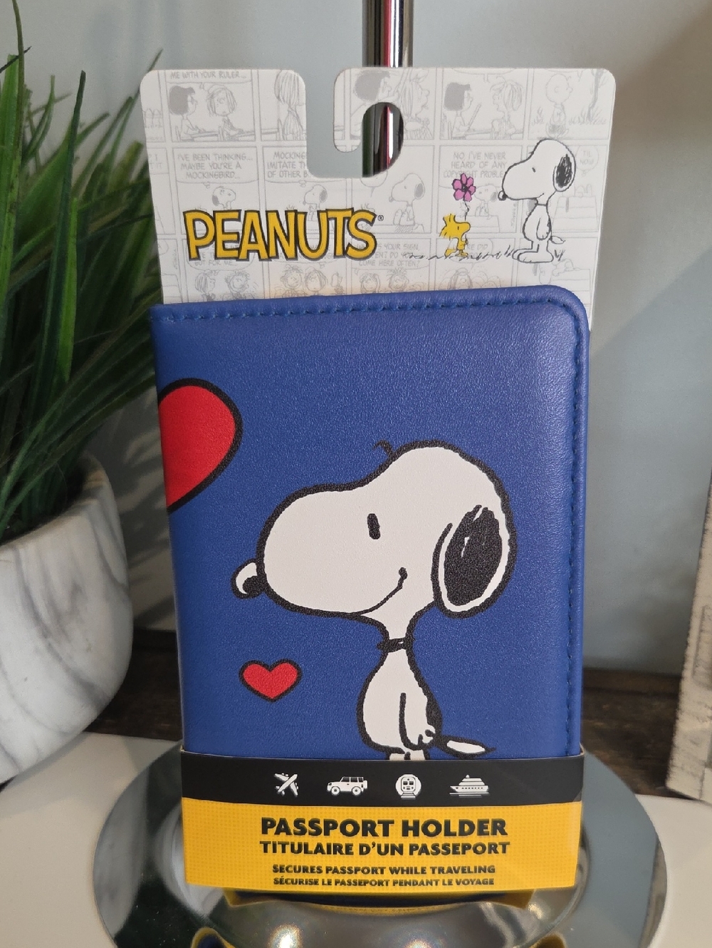 Peanuts Passport Holder NEW